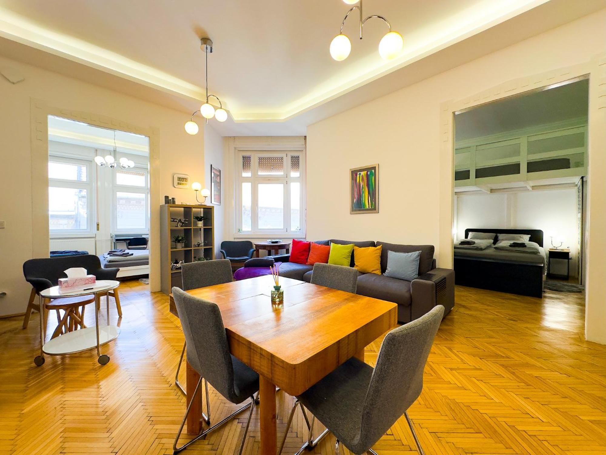 Spacious 4Br Oasis In Central Budapest - Bp Sky Budapeste Exterior foto
