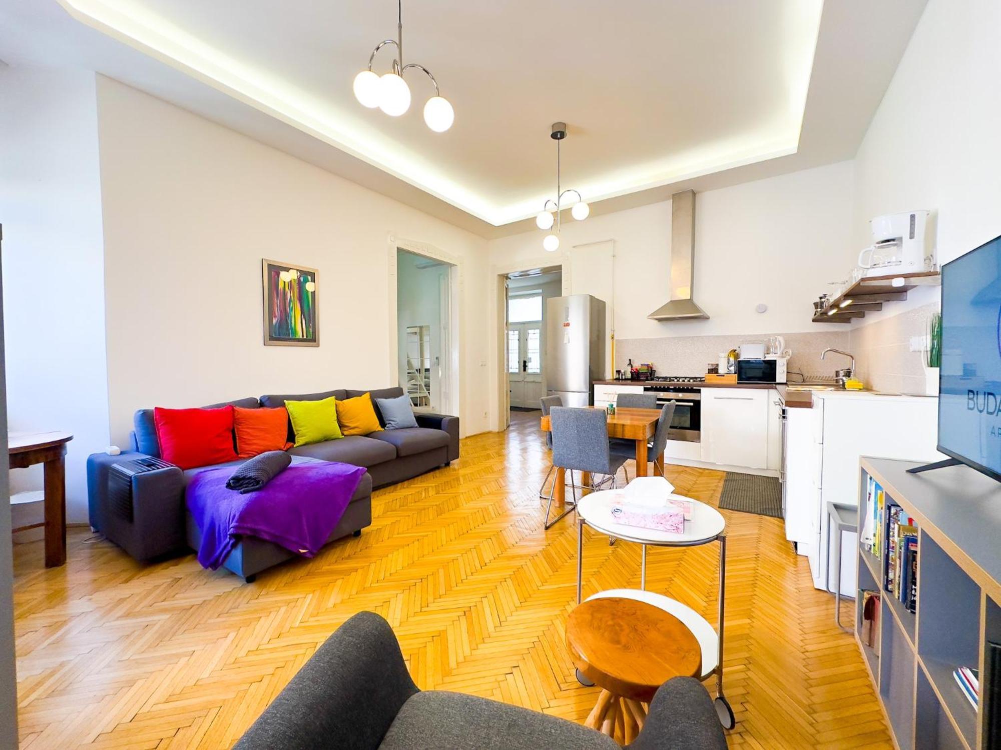 Spacious 4Br Oasis In Central Budapest - Bp Sky Budapeste Exterior foto