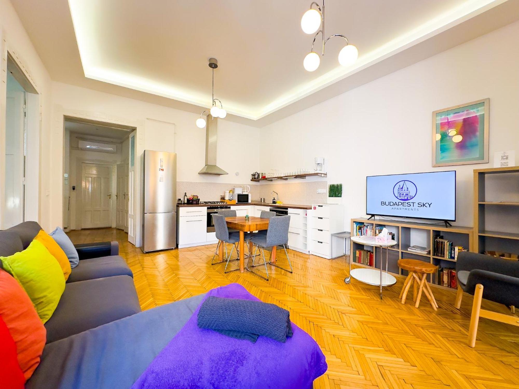 Spacious 4Br Oasis In Central Budapest - Bp Sky Budapeste Exterior foto